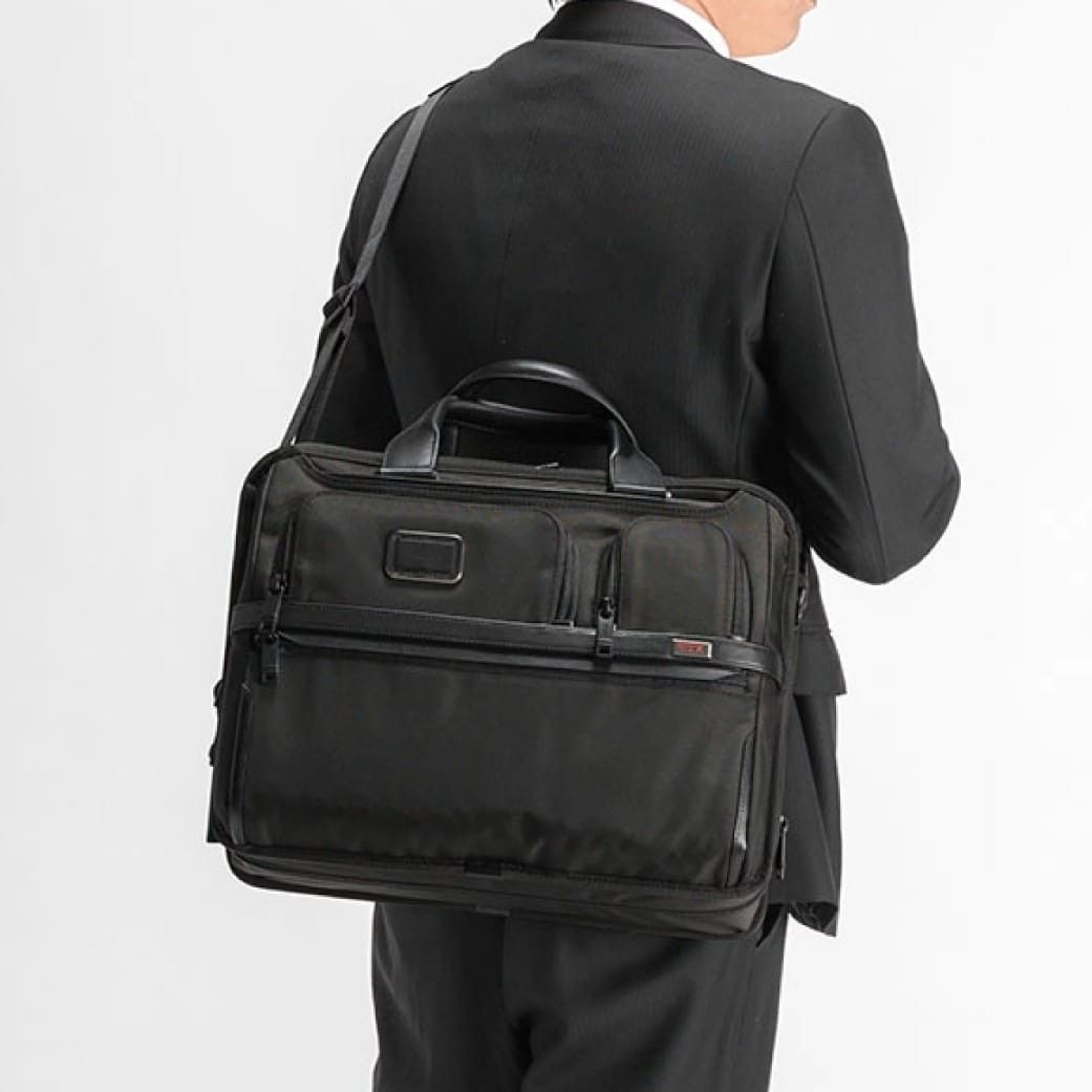 Tumi Alpha 3 expandable laptop bag, Men's Fashion, Bags, Briefcases on