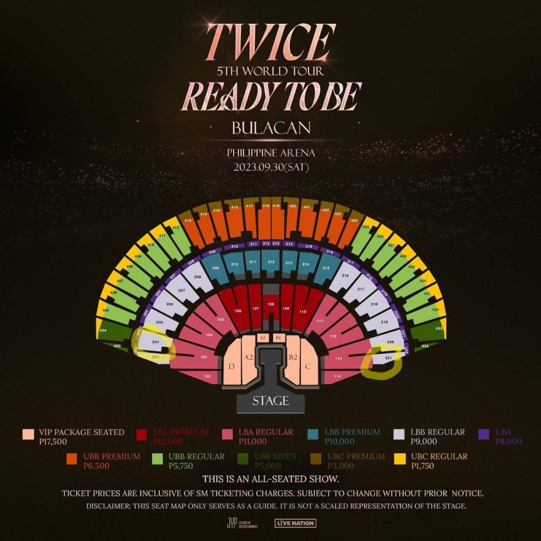 Twice Ready To Be Philippine Arena, Tickets & Vouchers, Event Tickets
