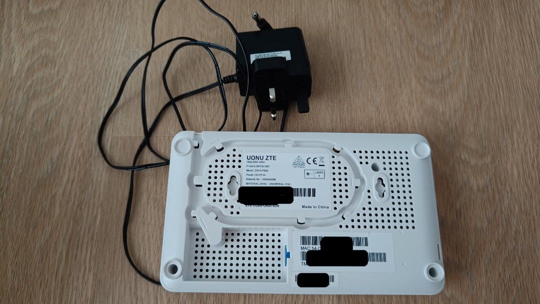 Unifi Modem ZTE UONU, Computers & Tech, Parts & Accessories, Networking