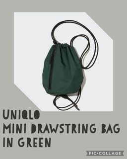 Mini Transparent Pvc Bowknot Decor & Drawstring Design Inner Pocket Tote Bag