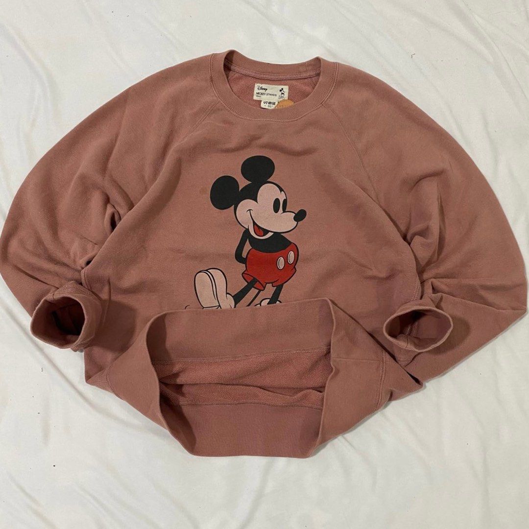 Mickey mouse sweatshirt uniqlo on sale