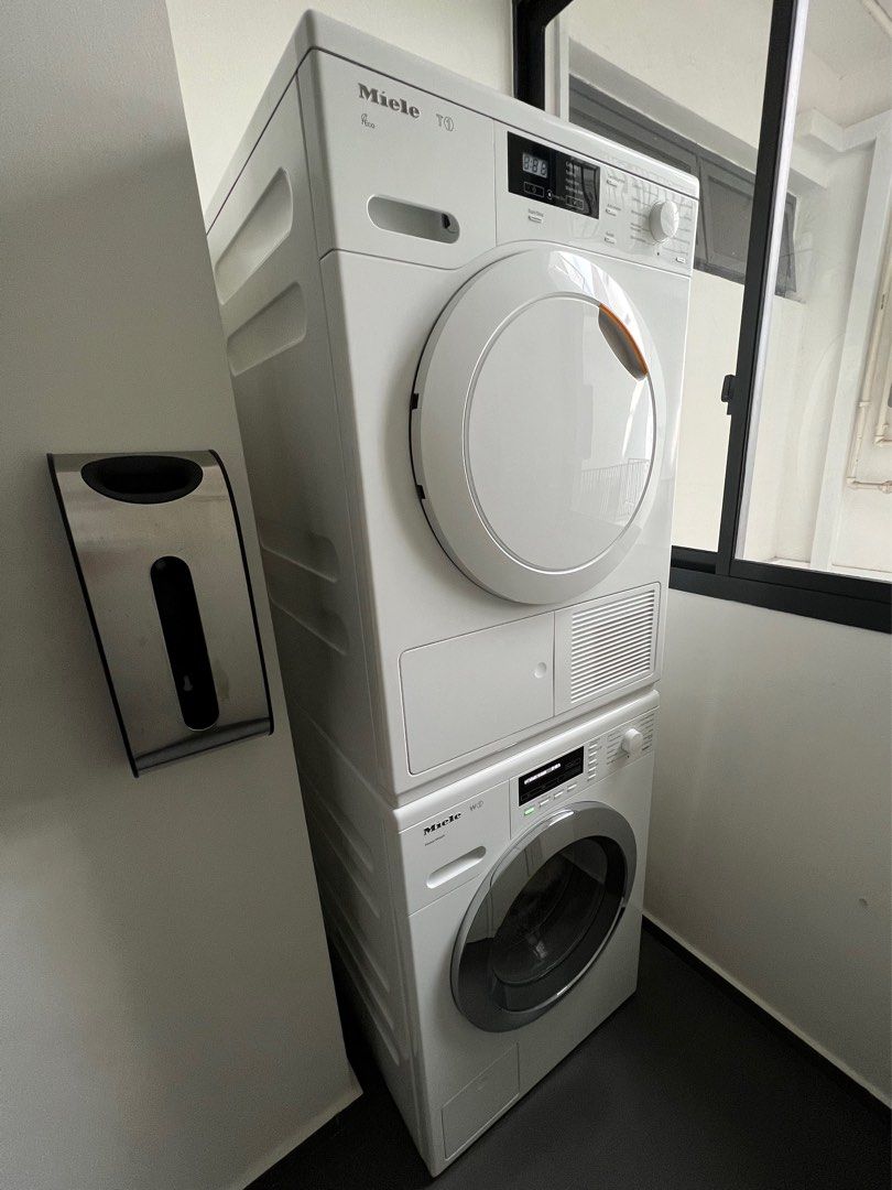 (UPDATED PHOTOS) (Like New) MIELE Washing Machine and Dryer (Made in