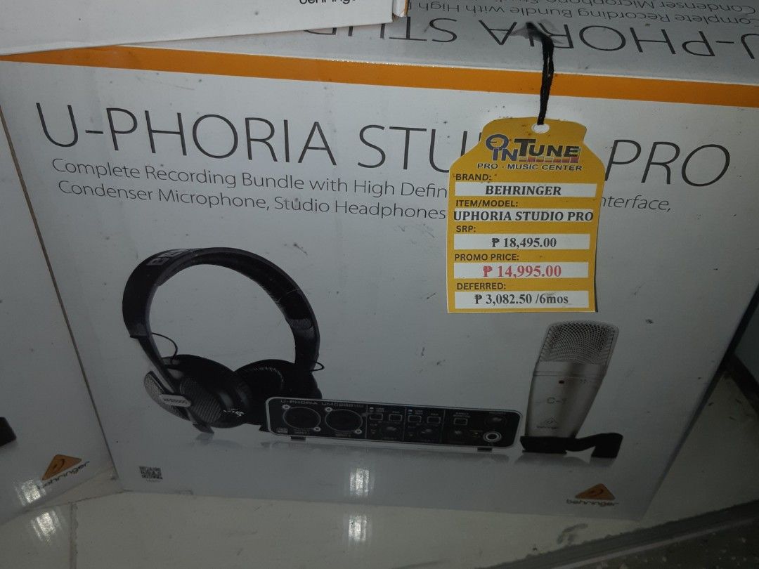 U-phoria Uphoria Studio Pro BEHRINGER (Category: Other Audio Equipment) located in Meycauayan. Submitted by crimson.trading. (Listing ID 1239239425, Image 1). Description: CRIMSON TRADER crimson.trader.01@gmail.com 09287905593 63 JUPITER ST. Sto Nino PHASE 2 MEYCAUAYAN Bulacan.