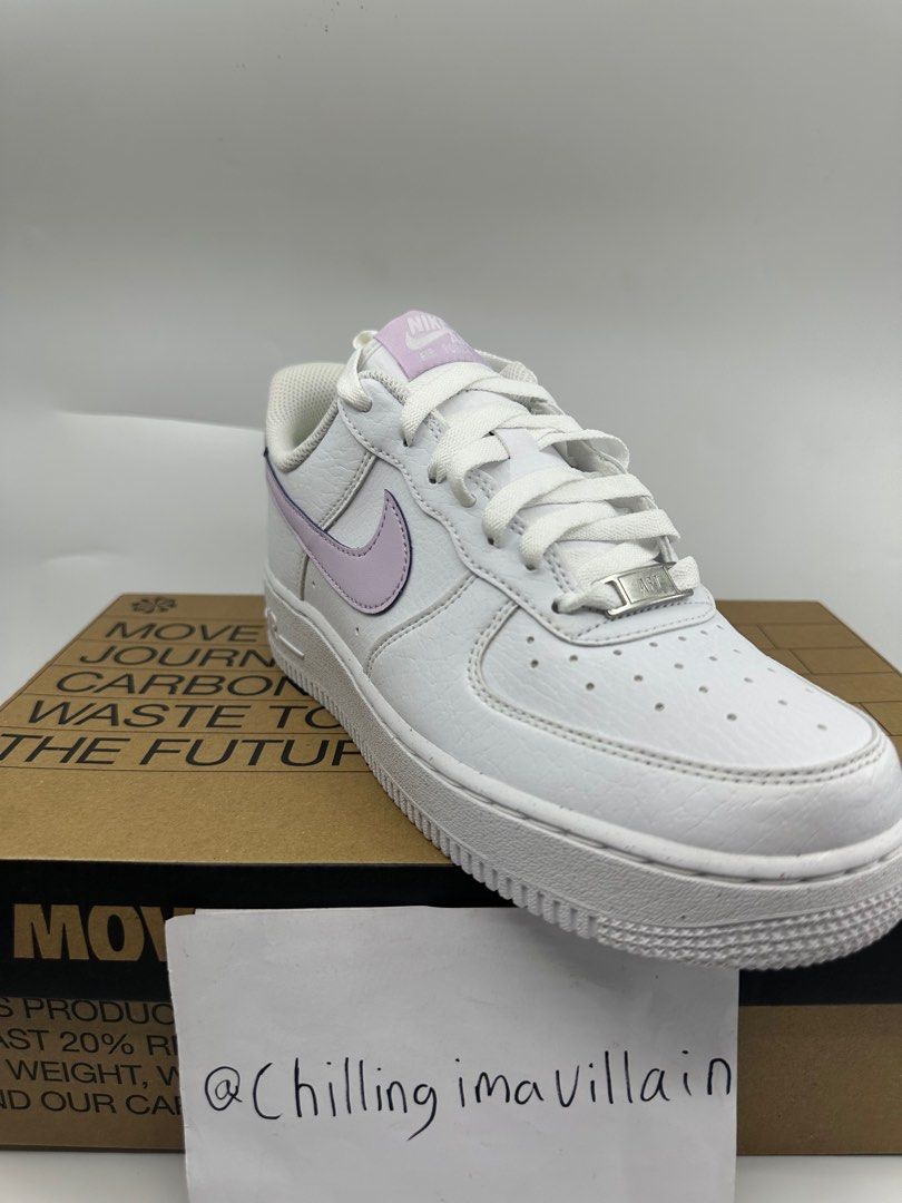 Nike air force new arrivals purple tick