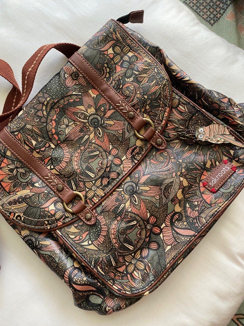 Sakroots Original Convertible 2way Backpack Sling bag