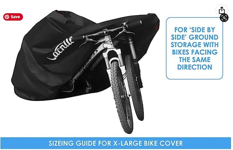 Bicycle cover for two bikes deals