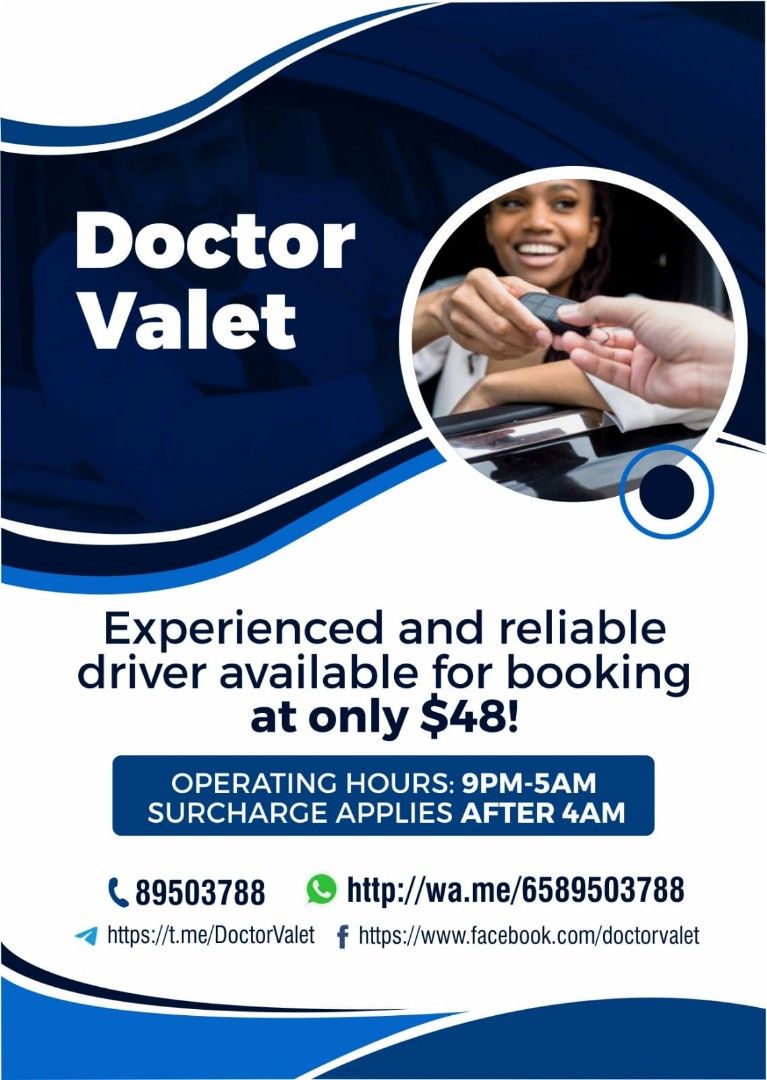 Valet Driver Needed, Car Accessories, Accessories on Carousell