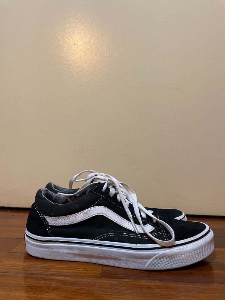 Vans Black classic Vans Old Skool Sneakers shoes Kasut Vans US6