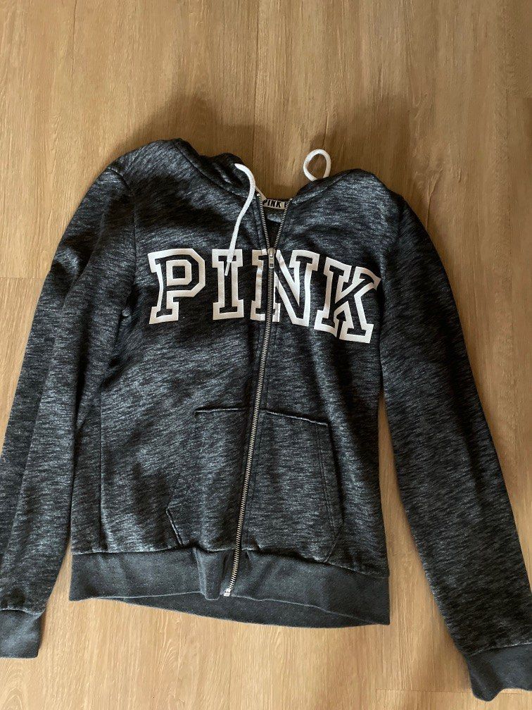 Victoria secret pink zip up hoodie cheap