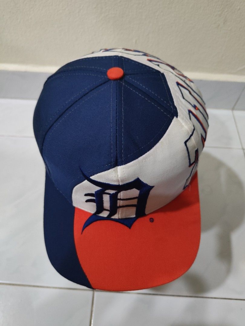 Vintage 90s Detroit Tigers Snapback by Drew Pearson 