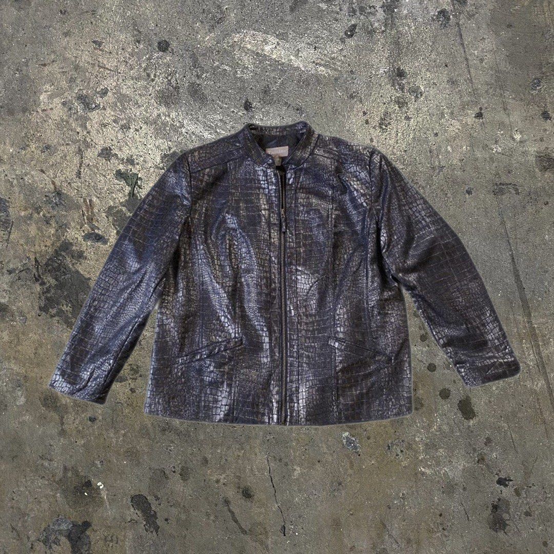 Vintage Tanjay Faux Leather Jacket Men s Fashion Coats Jackets