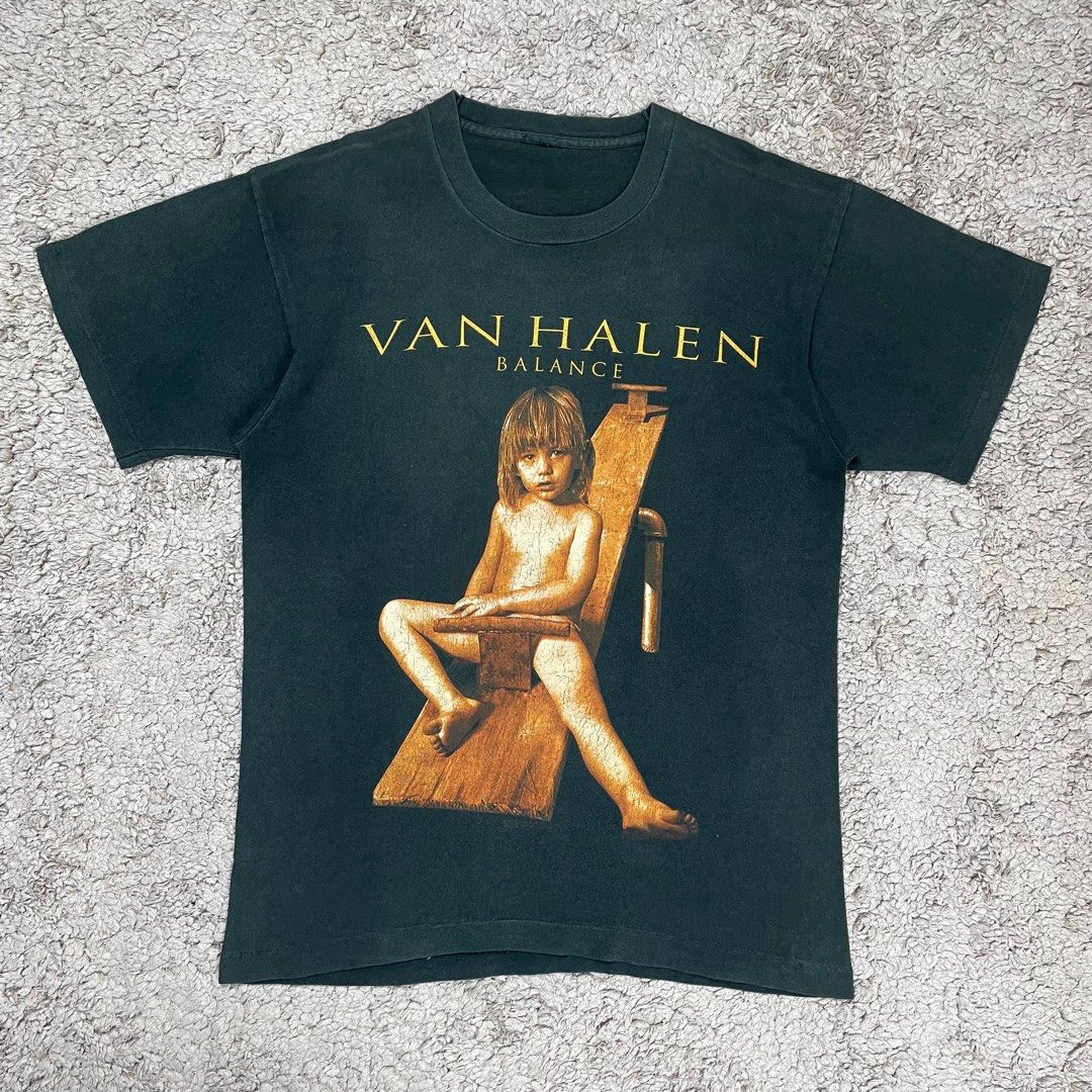 トップス 90s VAN HALEN BALANCE バンヘイレン ヴィンテージ 即納