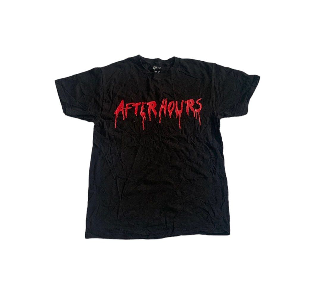 Vlone the hotsell weeknd shirt