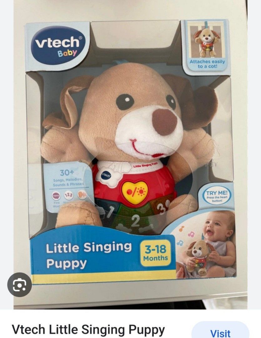 Little singing online puppy vtech