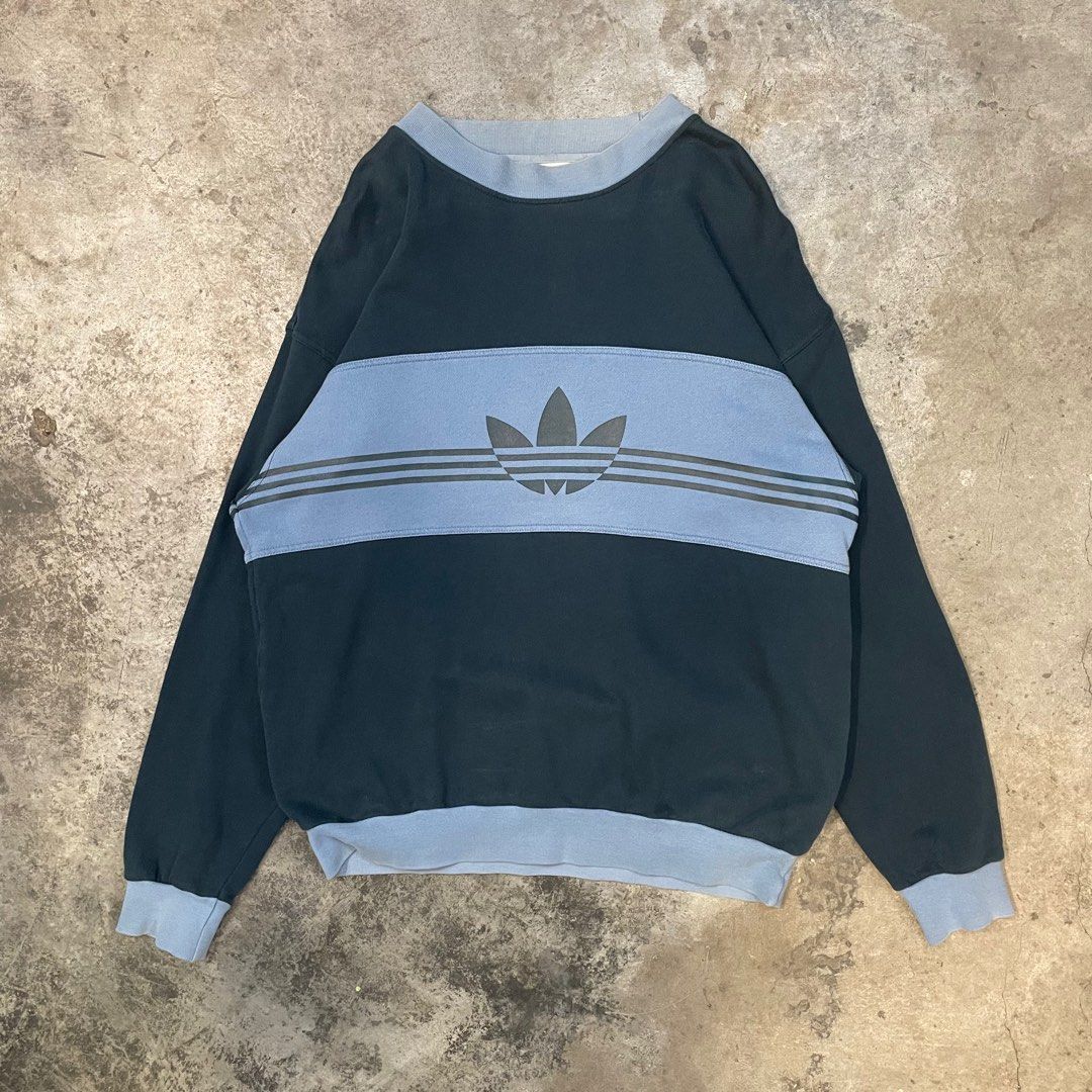 Vtg adidas sweatshirt Men s Fashion Tops Sets Hoodies on