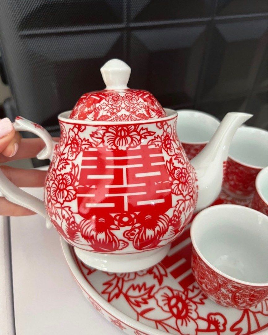 Wedding tea ceremony set, Furniture & Home Living, Kitchenware