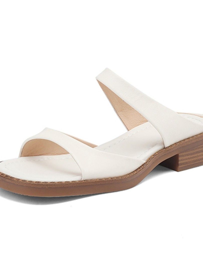 White sandals size top 1