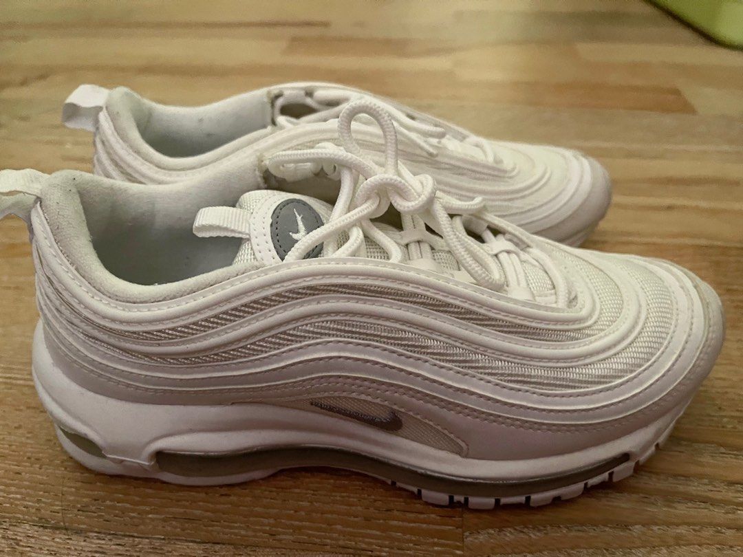 White air max 97 size 7 sale