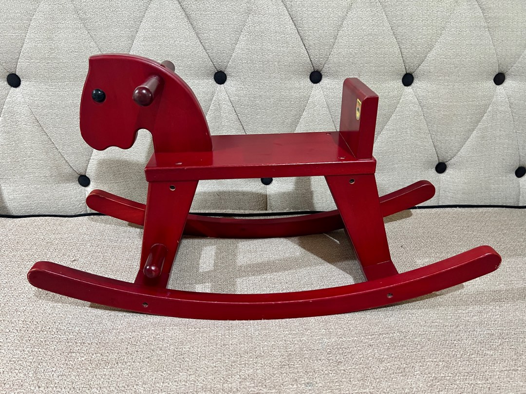 Wooden Rocking Horse for kids on Carousell