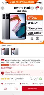 Xiaomi redmi pad 8/128gb