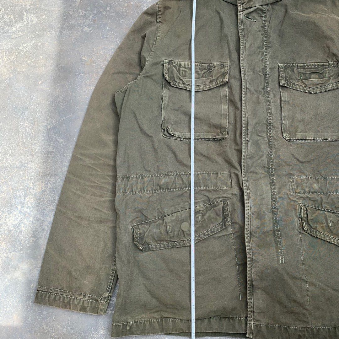 GAP army green 100% cotton jacket >>> XL main image 0