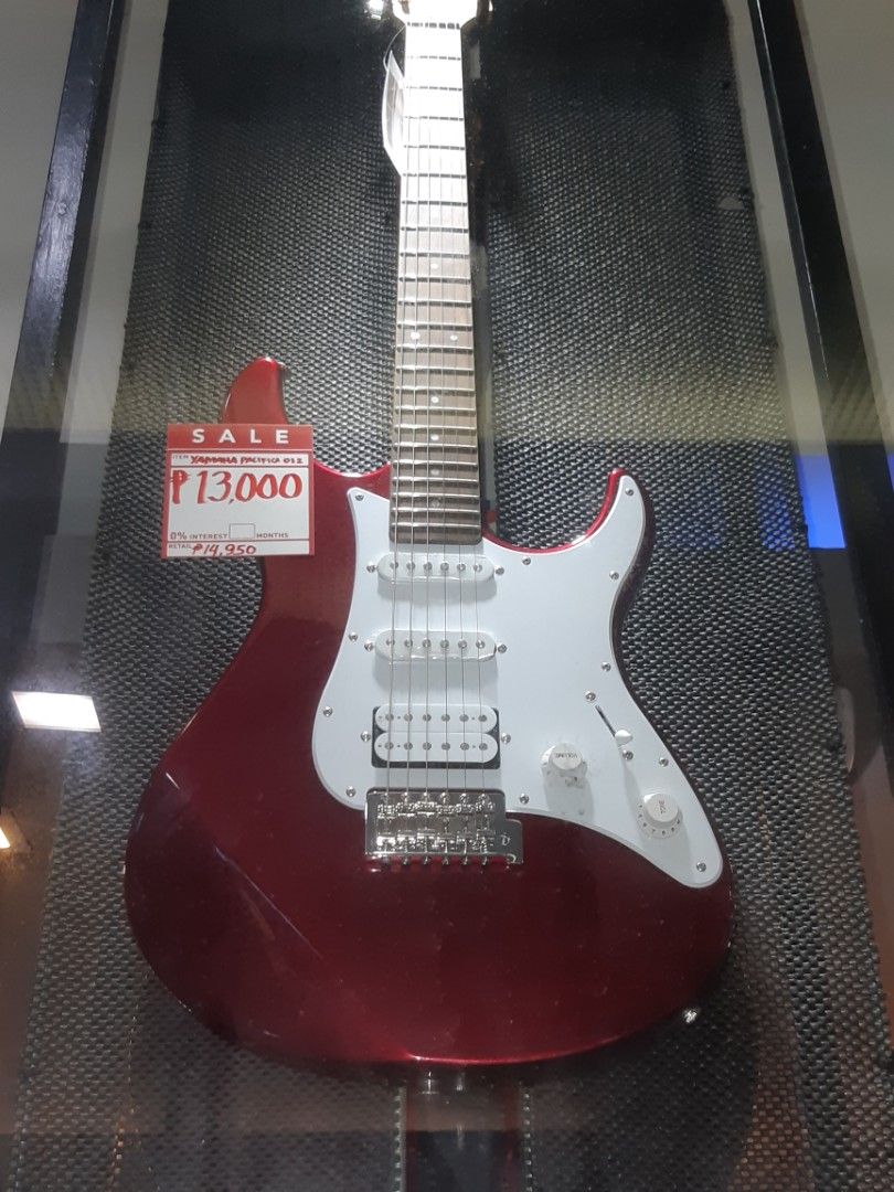 YAMAHA PACIFICA 012 Red ELECTRIC Guitar (Category: Musical Instruments) located in Meycauayan. Submitted by crimson.trading. (Listing ID 1239244762, Image 1). Description: CRIMSON TRADER crimson.trader.01@gmail.com 09287905593 63 JUPITER ST. Sto Nino PHASE 2 MEYCAUAYAN Bulacan.