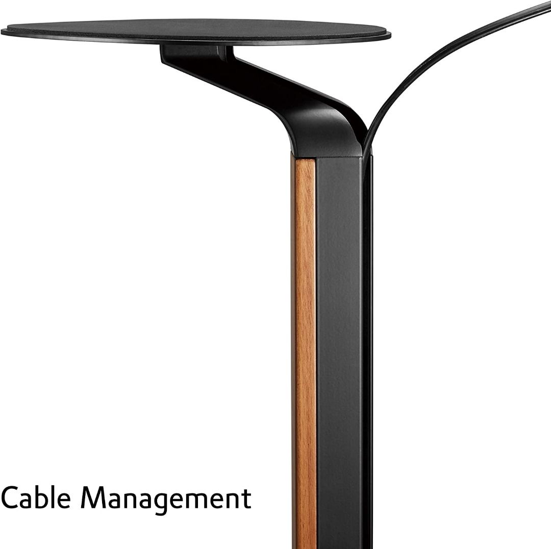 ynVISION.DESIGN Wooden Universal Speaker Floor Stands 2 Pack Pair