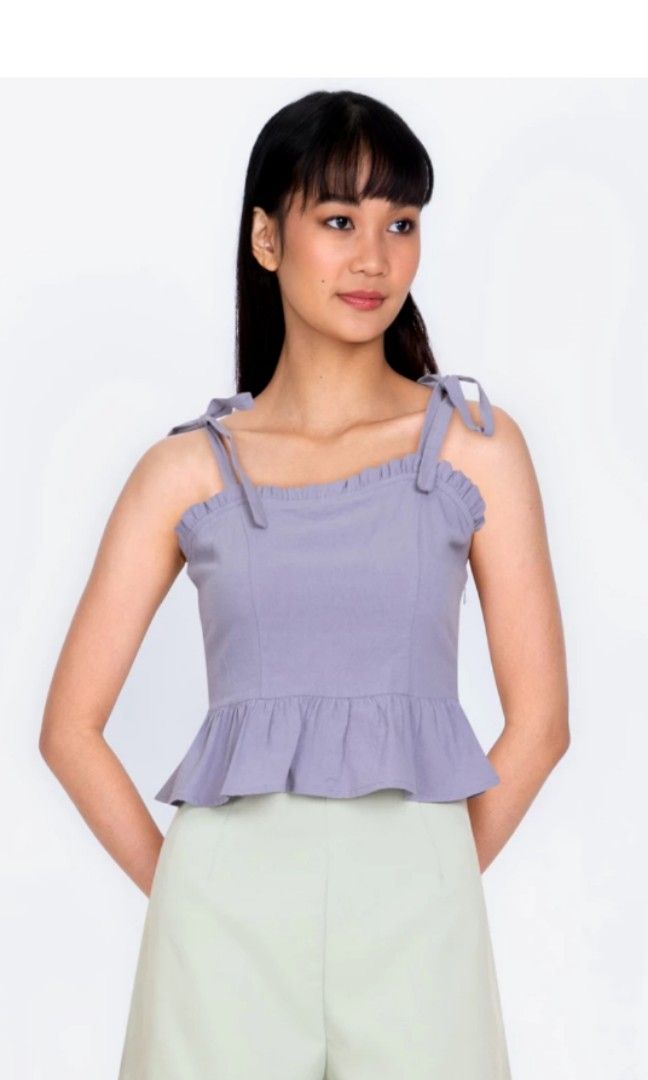 Zalora peplum top cheap