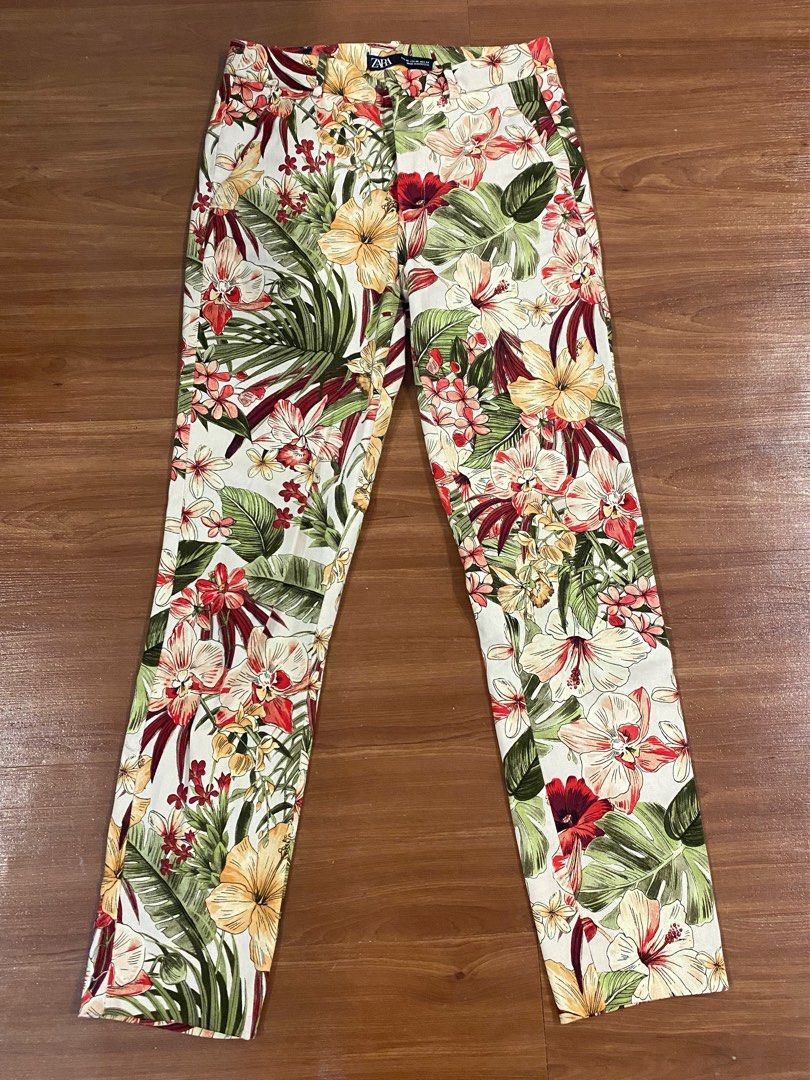 Details 124+ floral print pants mens latest