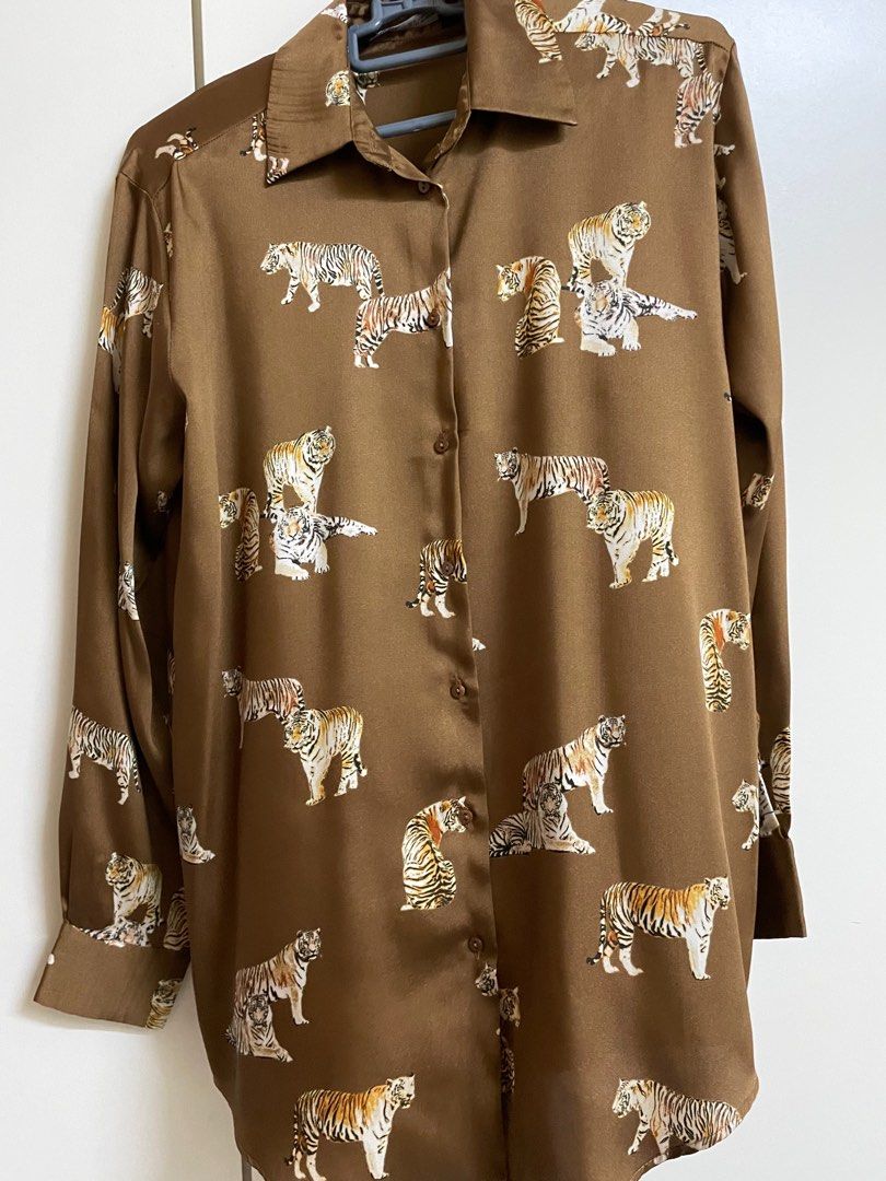 Chemise 2025 tigre zara