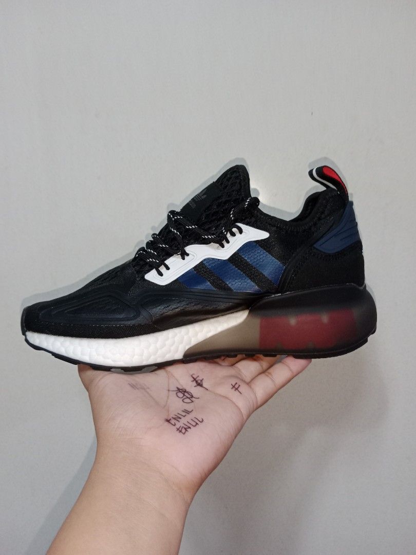 ZX 2K BOOST BLUE, Women's Fashion, Footwear, Sneakers on Carousell