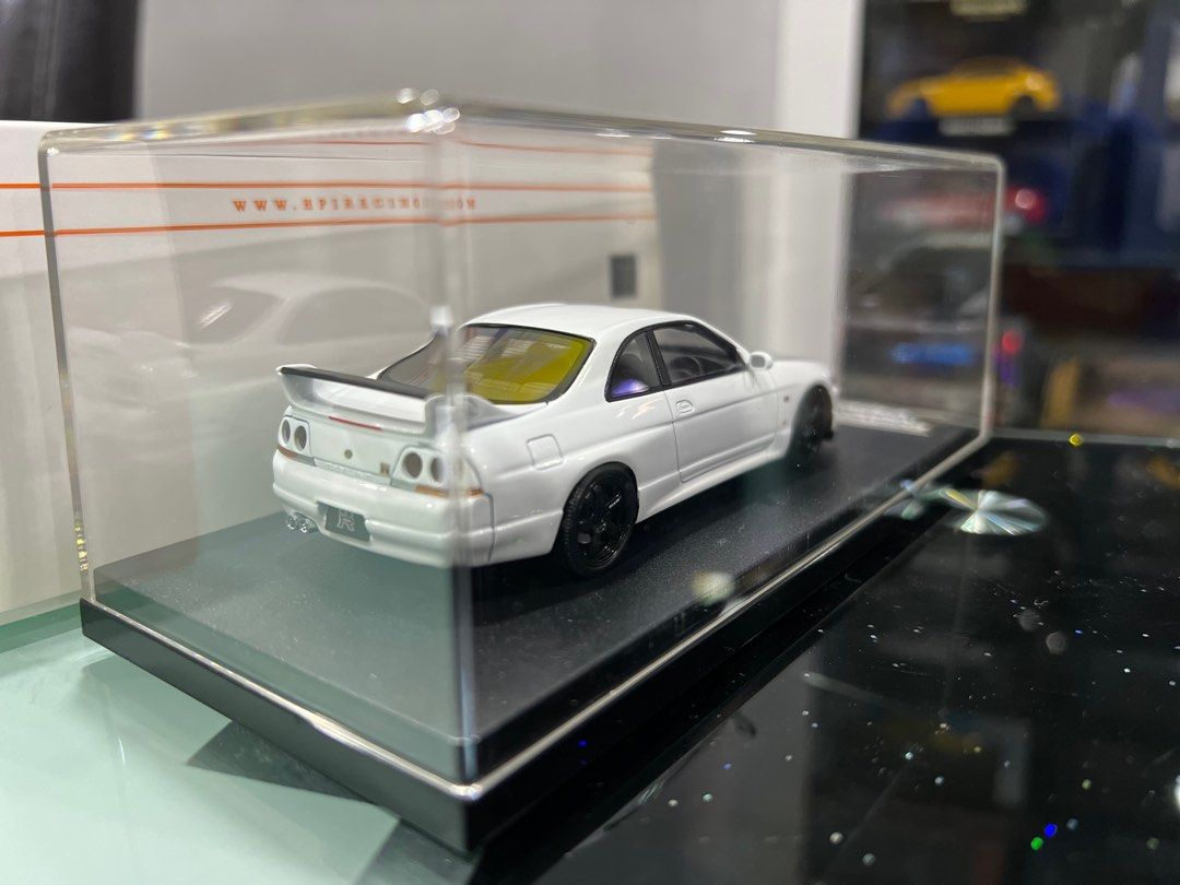 ミニカー HPI Nissan Skyline GT-R V-spec N1 (R33) 1/43 HPI Nissan Skyline GT-R V-spec N1 (R33) White, Hobbies & Toys