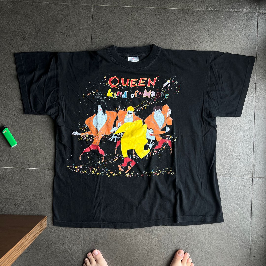 Queen magic tour t shirt hotsell