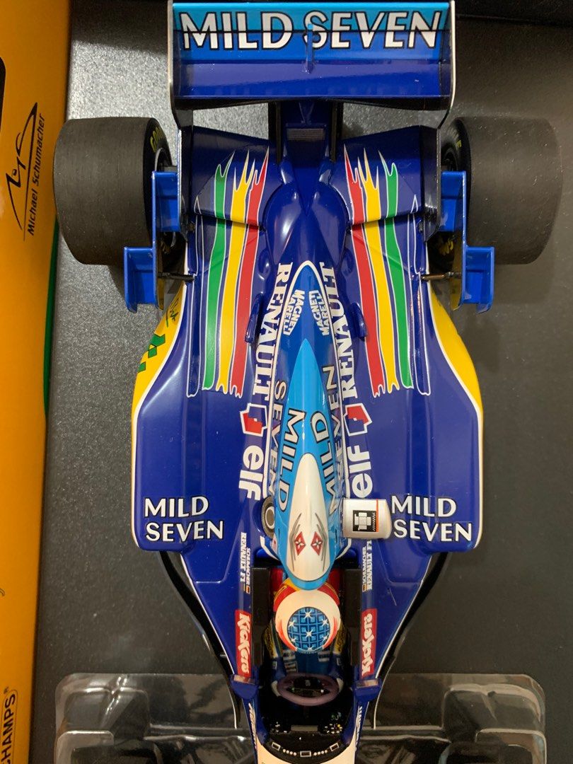 1995年1/18 Minichamps PMA Benetton Ford b195 win Pacific gp 