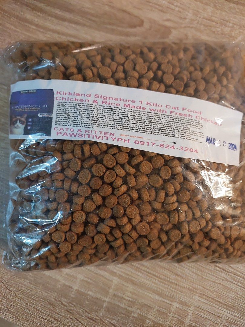 Kirkland chicken and sale rice cat food