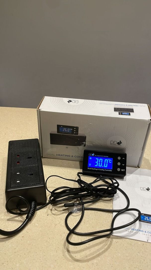 3108) Digital Dimming Thermostat Reptile Day and Night Timer, PID