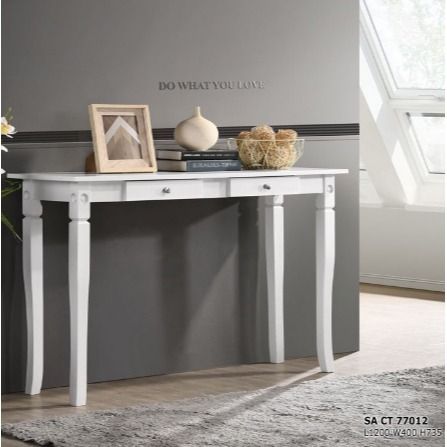 4 ft online console table