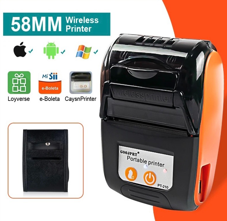 58mm Mini Smart Thermal Printer Portable Receipt Bill Thermal Maker Android  IOS Windows Pocket Mobile Bluetooth Printer, Computers  Tech, Printers,  Scanners  Copiers on Carousell