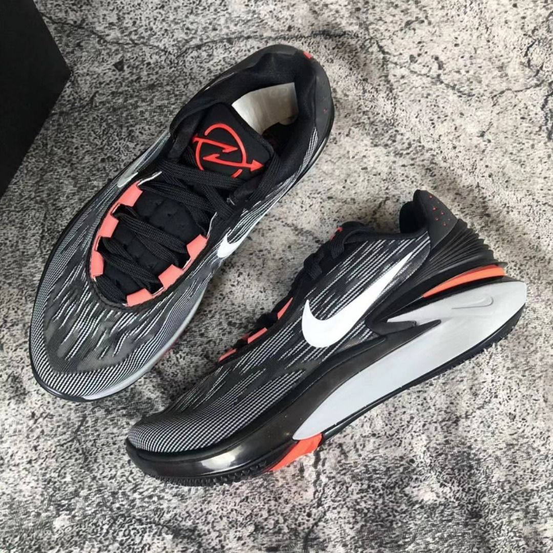 ❤️原盒正貨Nike Air Zoom G.T. Cut 2 EP 減震低幫實戰籃球鞋黑紅