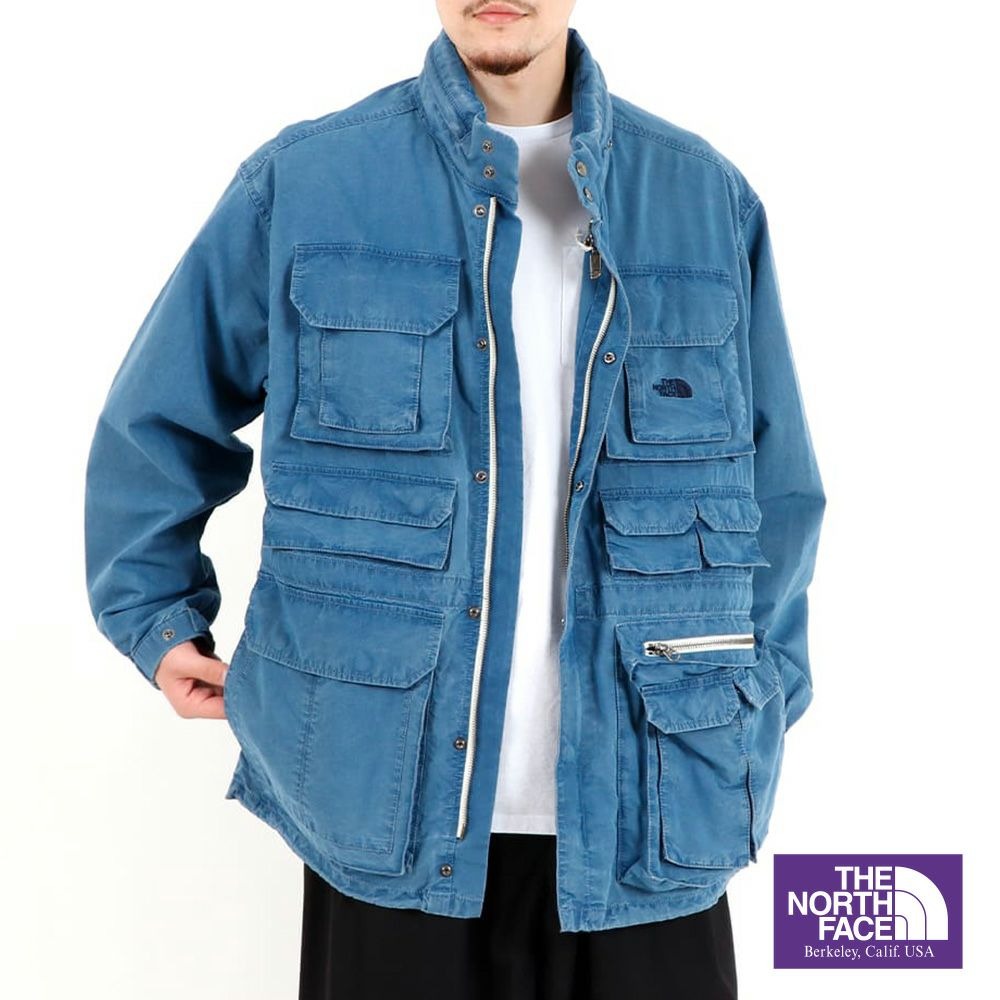 日版THE NORTH FACE PURPLE LABEL Indigo Field Jacket (Size: S/M/L
