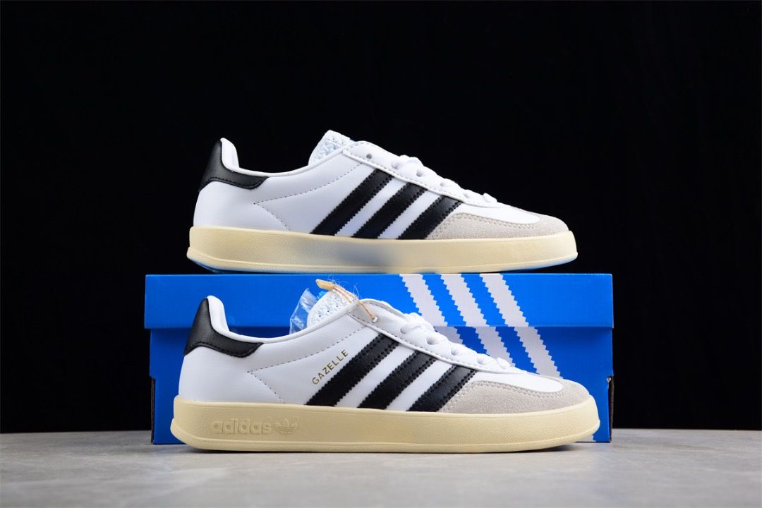 Adidas Gazelle Indoor Black White shoes Euro 36 45