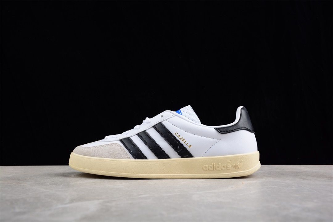 Adidas Gazelle Indoor Black White shoes Euro 36 45 Men s Fashion
