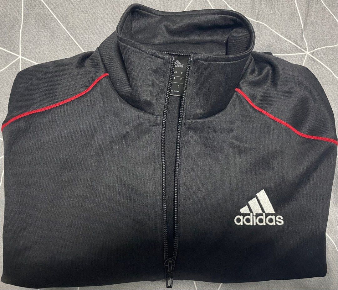 Adidas jacke china black best sale