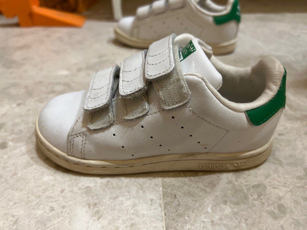 White stan smith kids sale