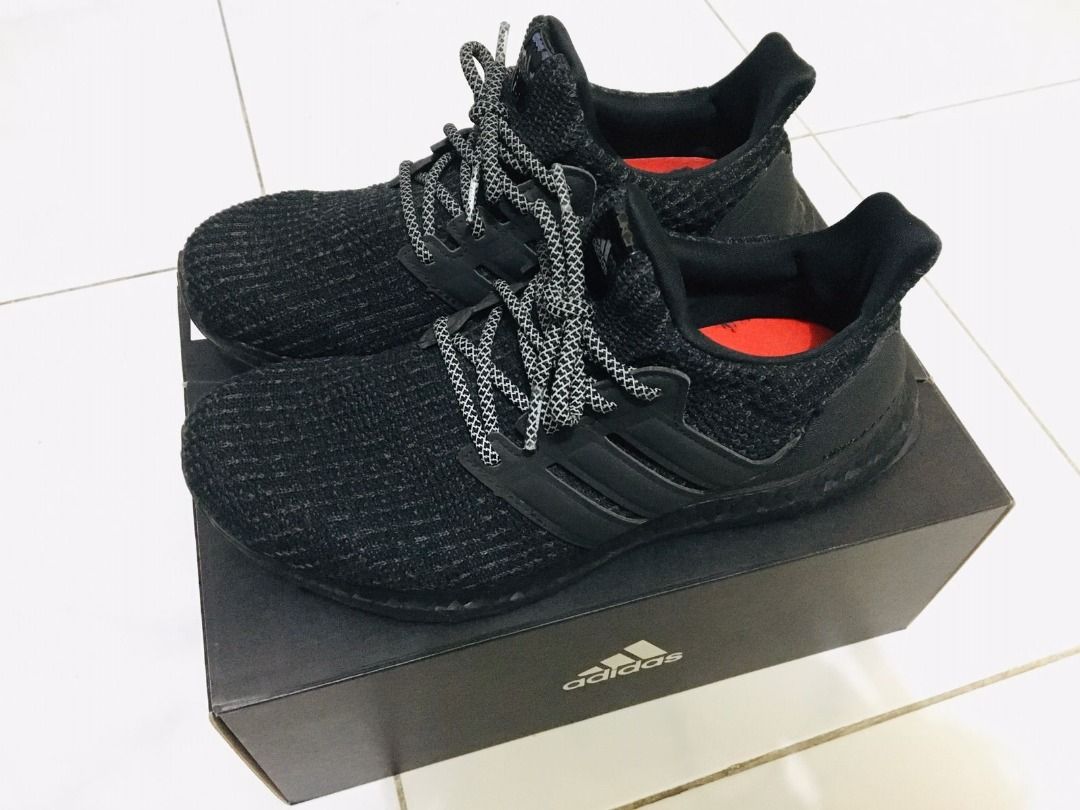 Adidas ultra boost 4.0 triple black indonesia sales