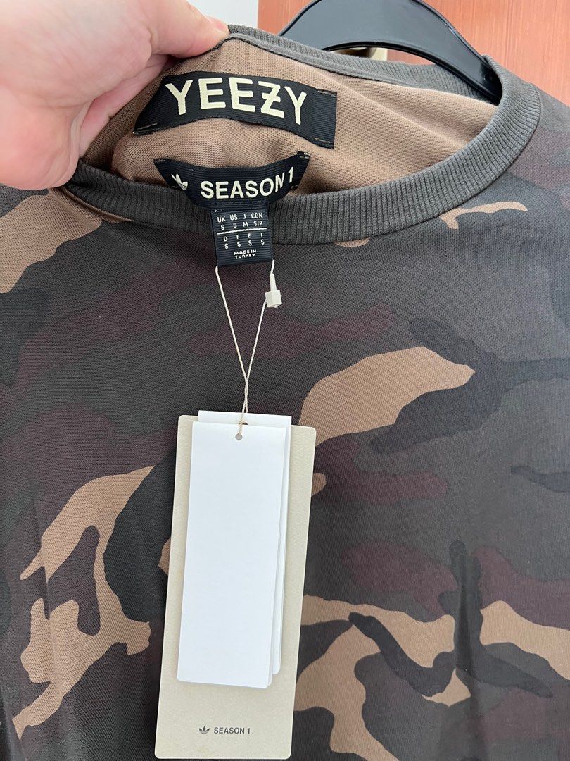 Adidas top yeezy camouflage