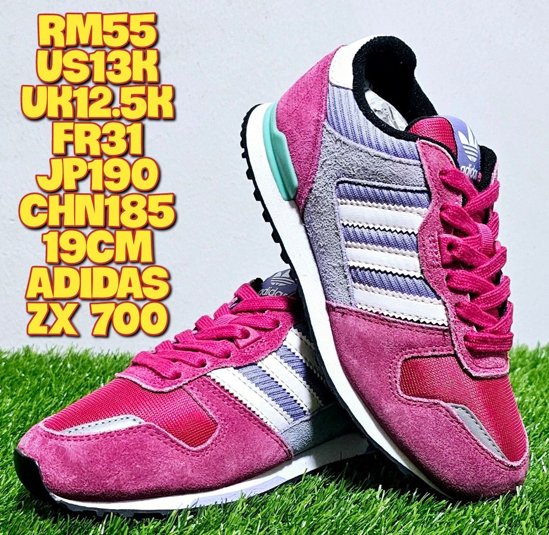 Adidas zx 700 sale black grey pink