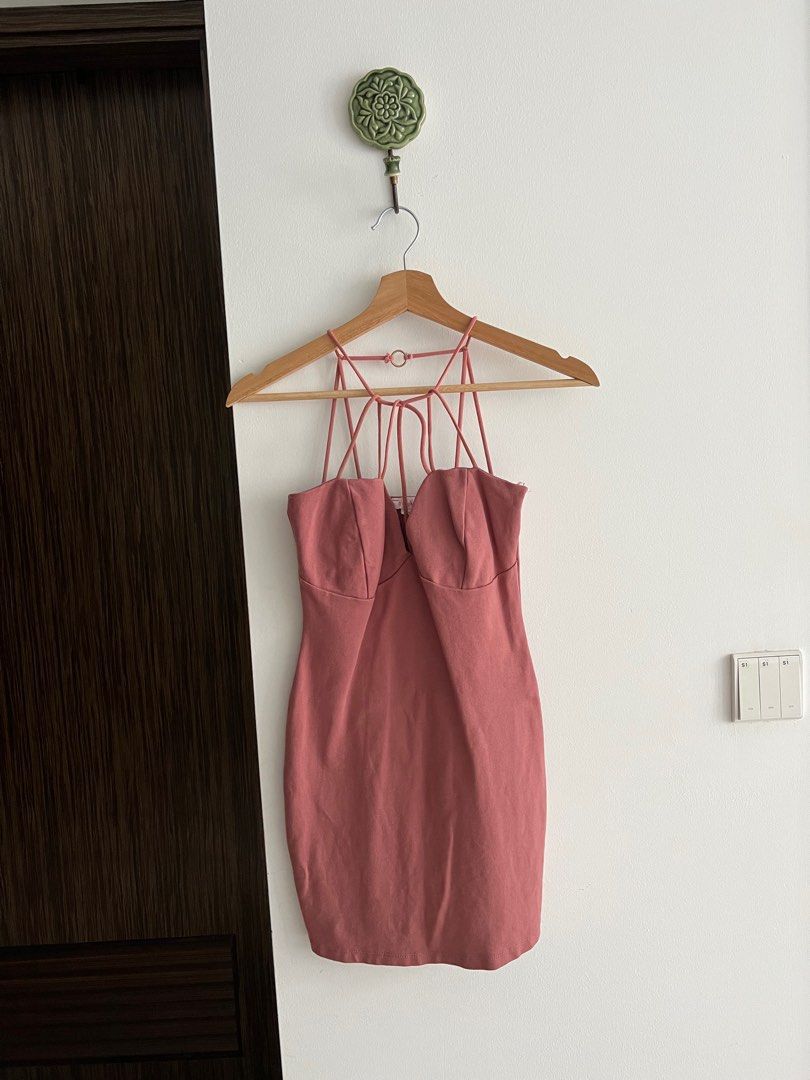 A Gaci rose pink mini dress Women s Fashion Dresses Sets