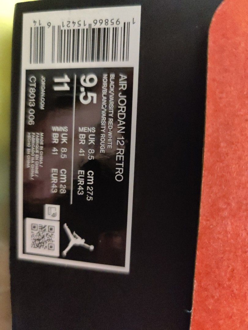 Jordan 12 online rouge