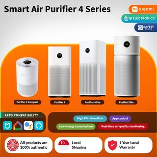 Xiaomi Mi Air Purifier 3C/ 3H/ 4 Compact/ 4 Lite/ 4/ 4 Pro | Original New  Set |1 year warranty